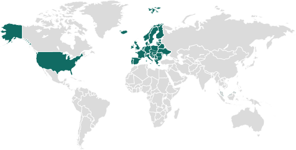 ALMA case study map